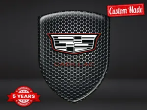 Cadillac Logos Silicona Auto Pro Máximo Duradero Estilo Estiloso